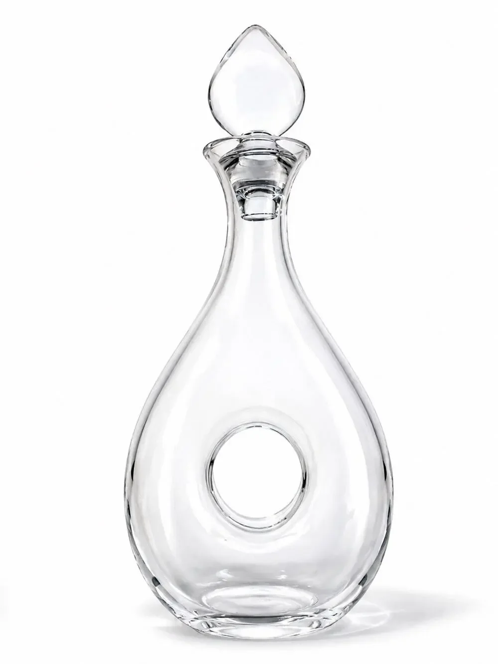 LENOX DONUT TUSCANY CLASSICS CRYSTAL DECANTER with stopper 32oz Clean